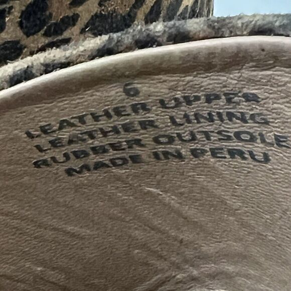 Able Local + Global Womens Size 6 Animal Print Rojas Mule Slip On Shoes - Picture 9 of 9